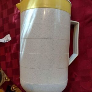 Cornish thermo pitcher by Corning ware